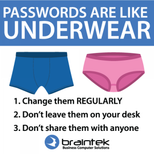 Passwords Are Like Underwear