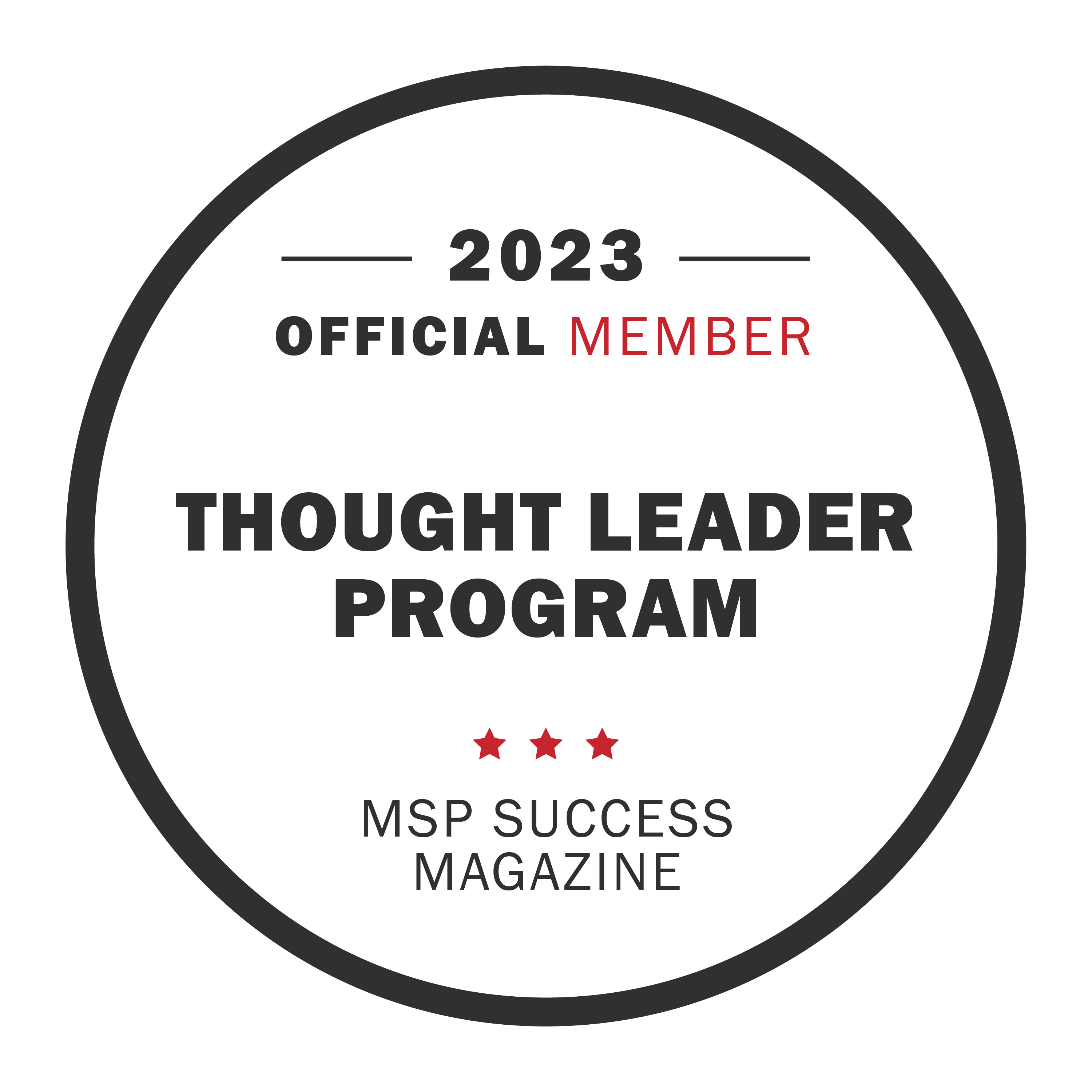 MSP Success Magazine Thought Leader Program Member