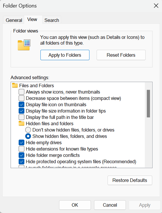 Can’t delete a folder because of the Thumbs.db, use Disk Cleanup