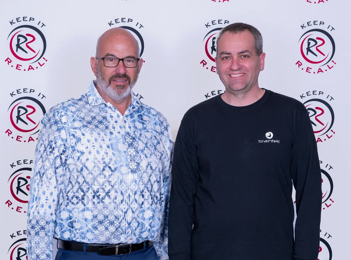 Greg Brainerd with serial entrepreneur and Priceline co-founder Jeff Hoffman