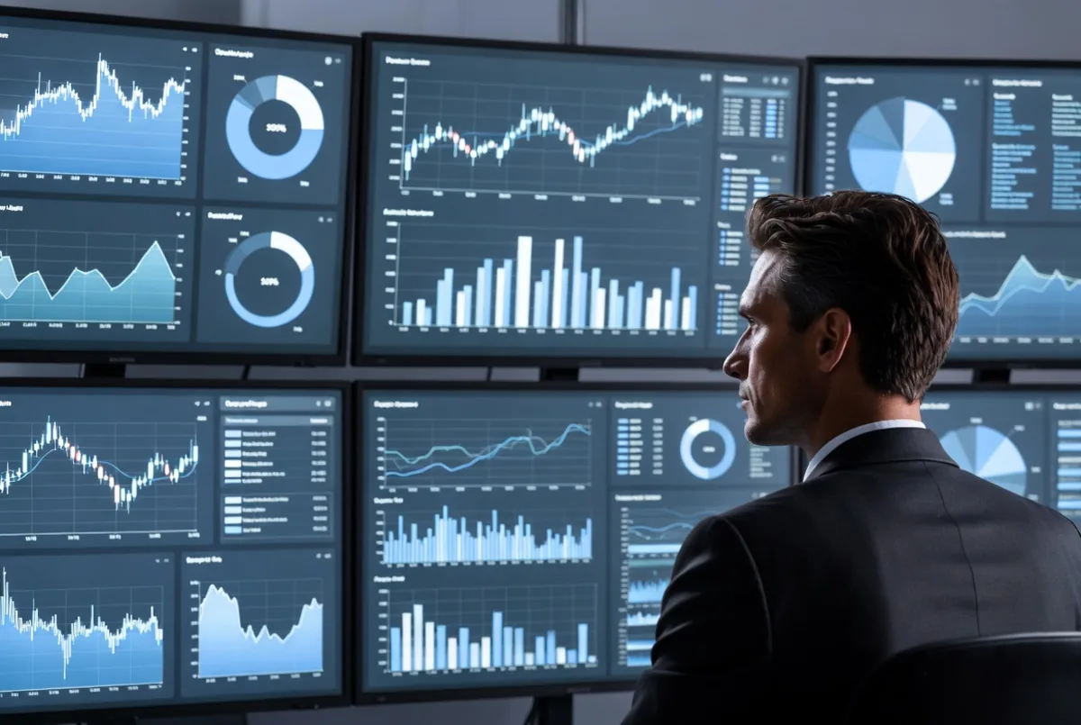 Reviewing live business dashboards