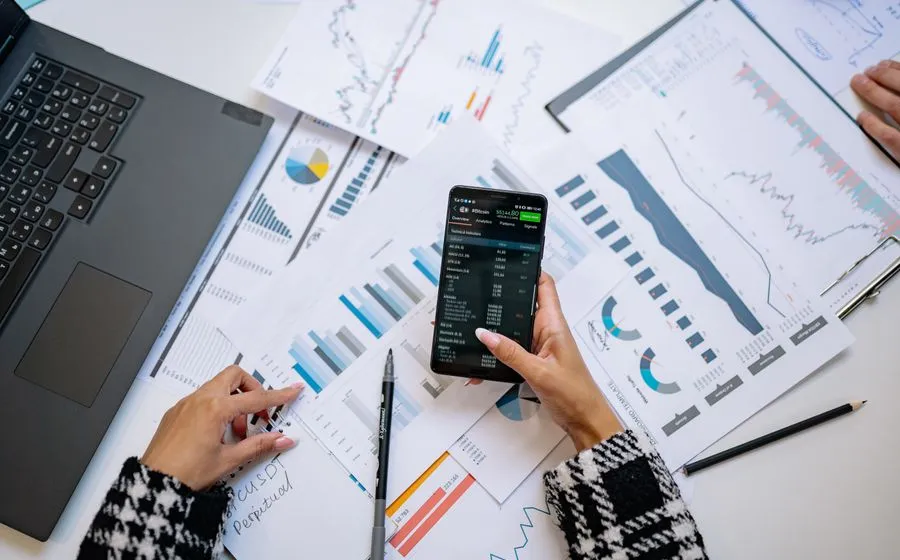 Reviewing business data and reports