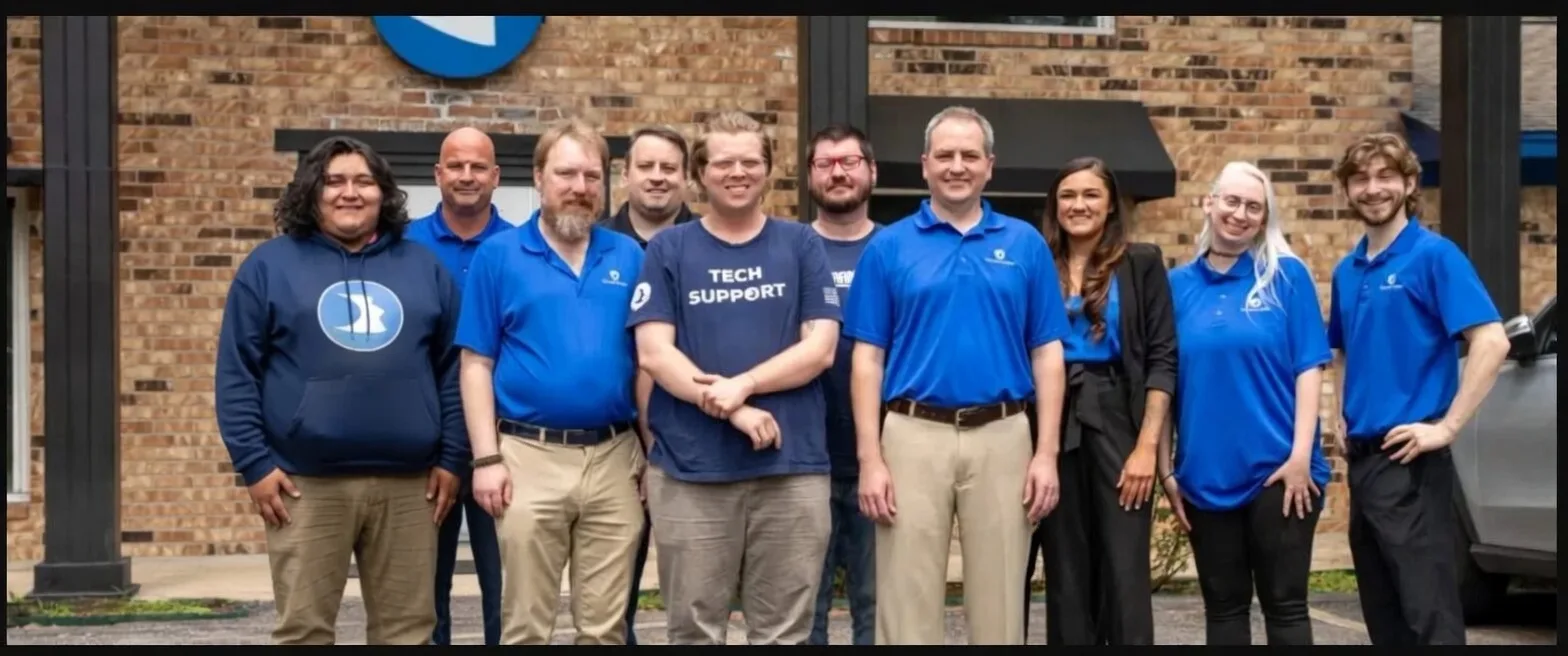 The Braintek team outside the Houston office