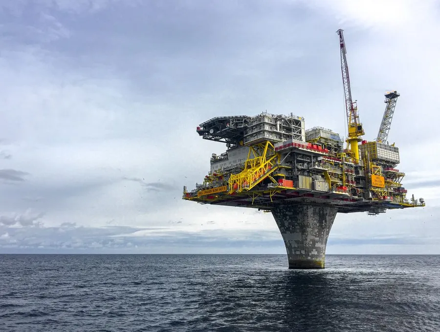An offshore oil and gas platform — Braintek IT for Houston energy firms