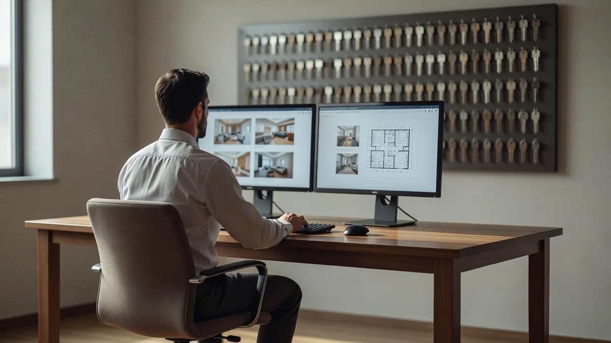 A property management office running on reliable, secure technology