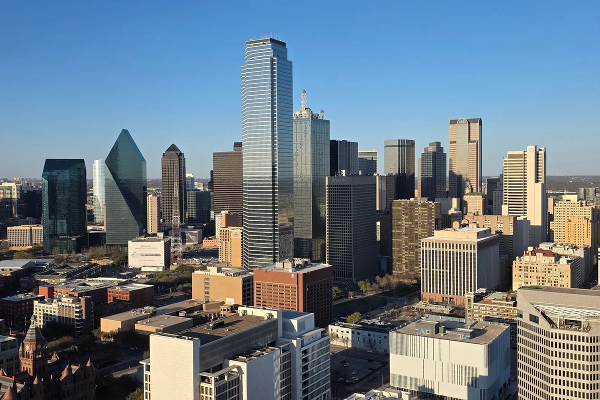 Downtown Dallas, Texas skyline