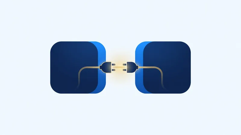 What is an API, two applications connected by a plug and socket