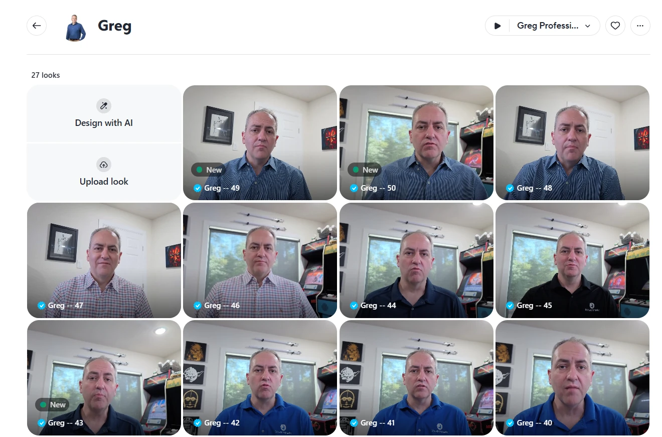HeyGen avatar looks generated from recorded video