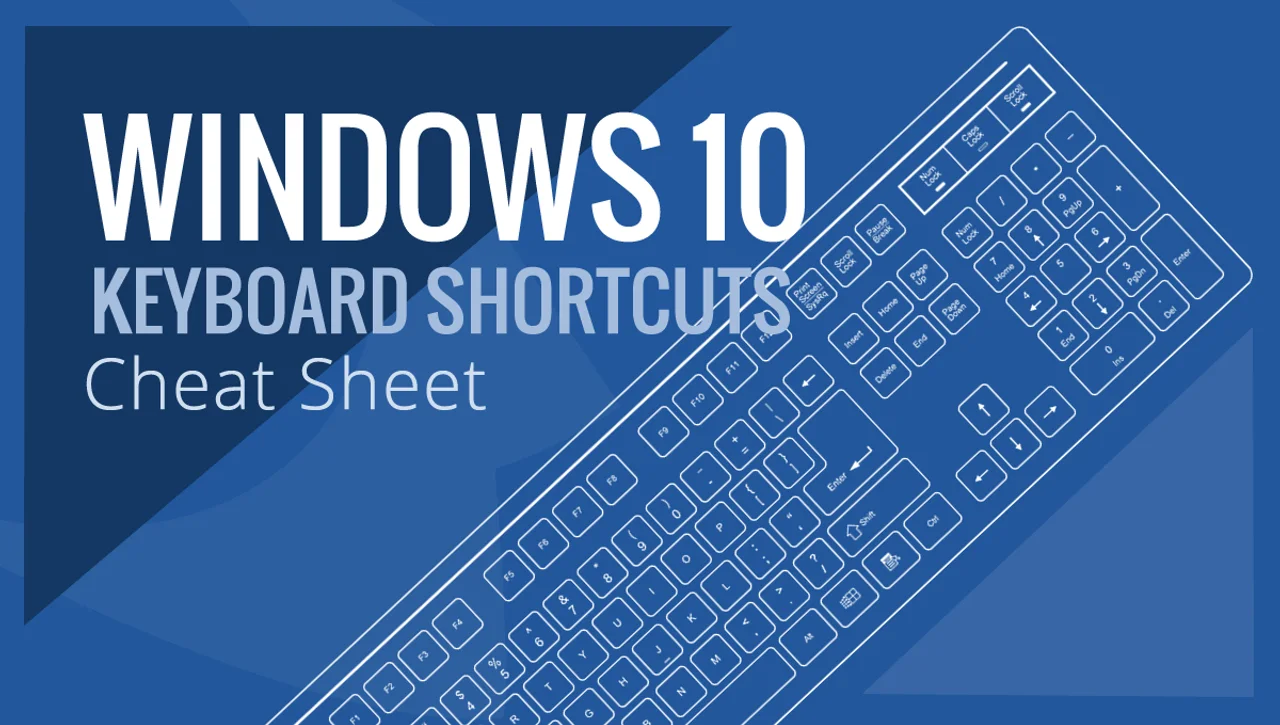 Windows 10 Keyboard Shortcuts Cheat Sheet