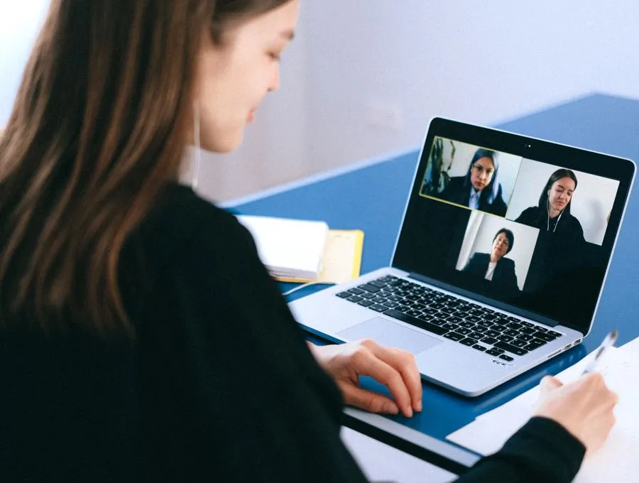 A Houston business team working productively in Microsoft 365